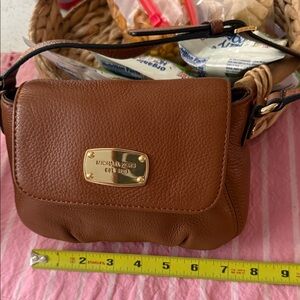 Michael Kors Tan Leather Crossbody Bag